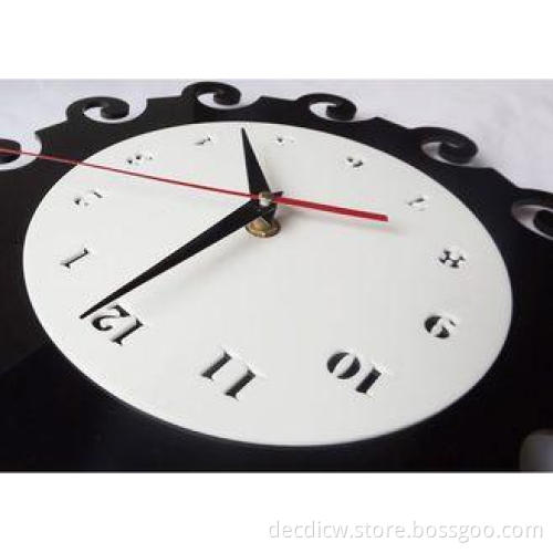 Diy Custom Decorative Mirror Clock Personalized Gift Wall C